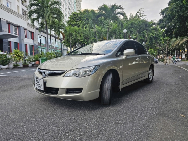 Honda Civic 1.8 AT 2008 Màu Vàng Cát ODO 104.000Km